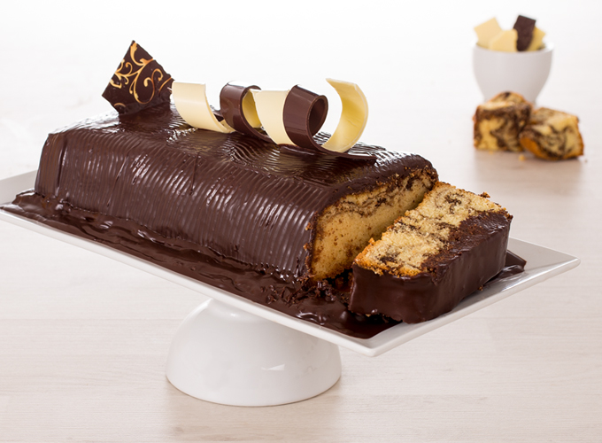 7 - Pastel Marmoleado